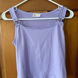 Kohl's So Women's Light Purple Tank Top